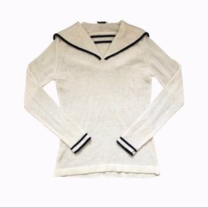 sailor collar sweater